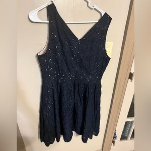 Blue dress